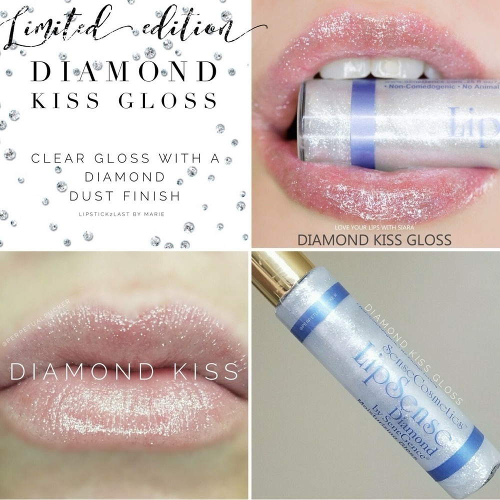 Lipsense Diamond Kiss Gloss Sealed Brand New